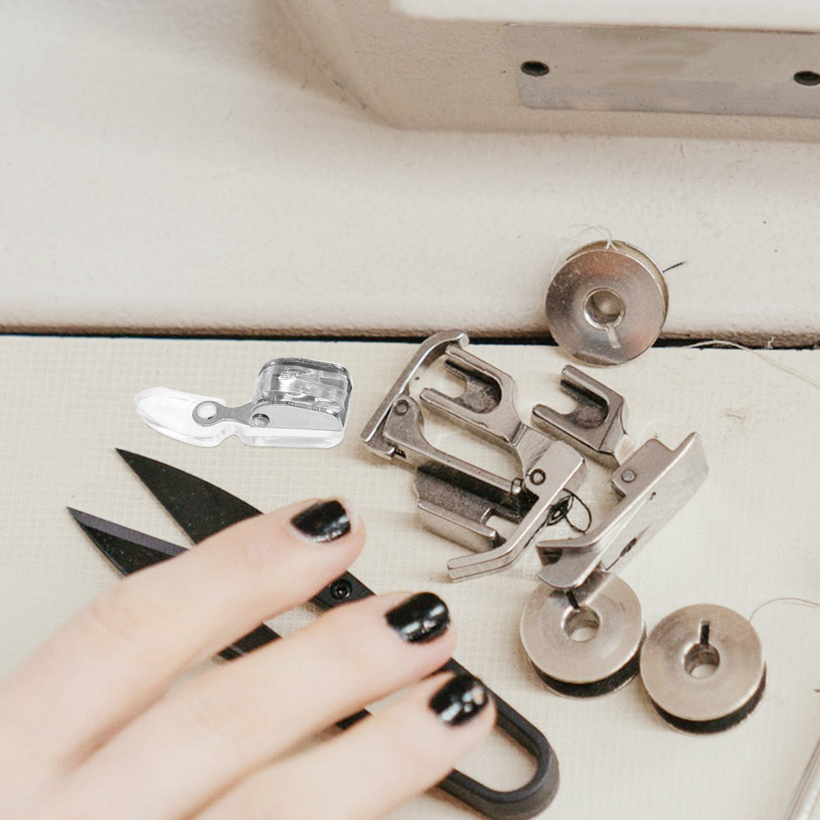 Zipper Foot Presser - 4Pcs Zipper Presser Foot Set Sewing