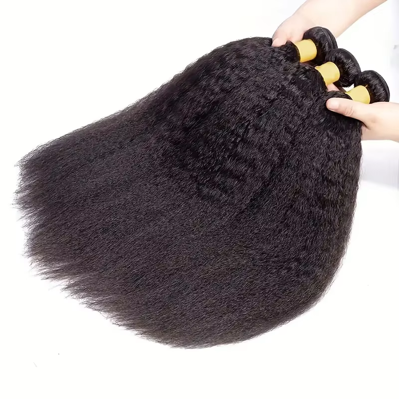 Sewing Lab - Peruvian Human Hair Bundles Kinky Straight