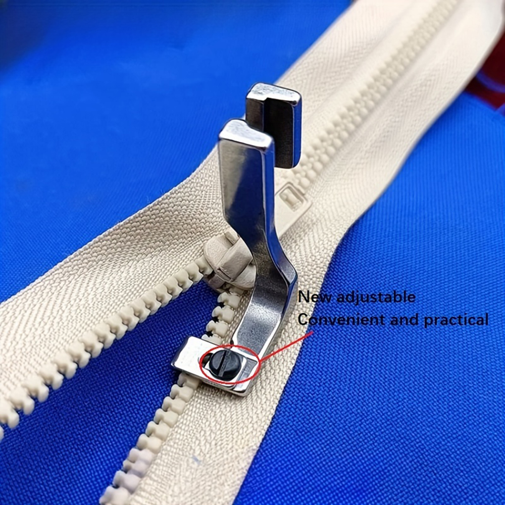Sewing Machine Fabric - T69 Adjustable Invisible Zipper Presser Foot