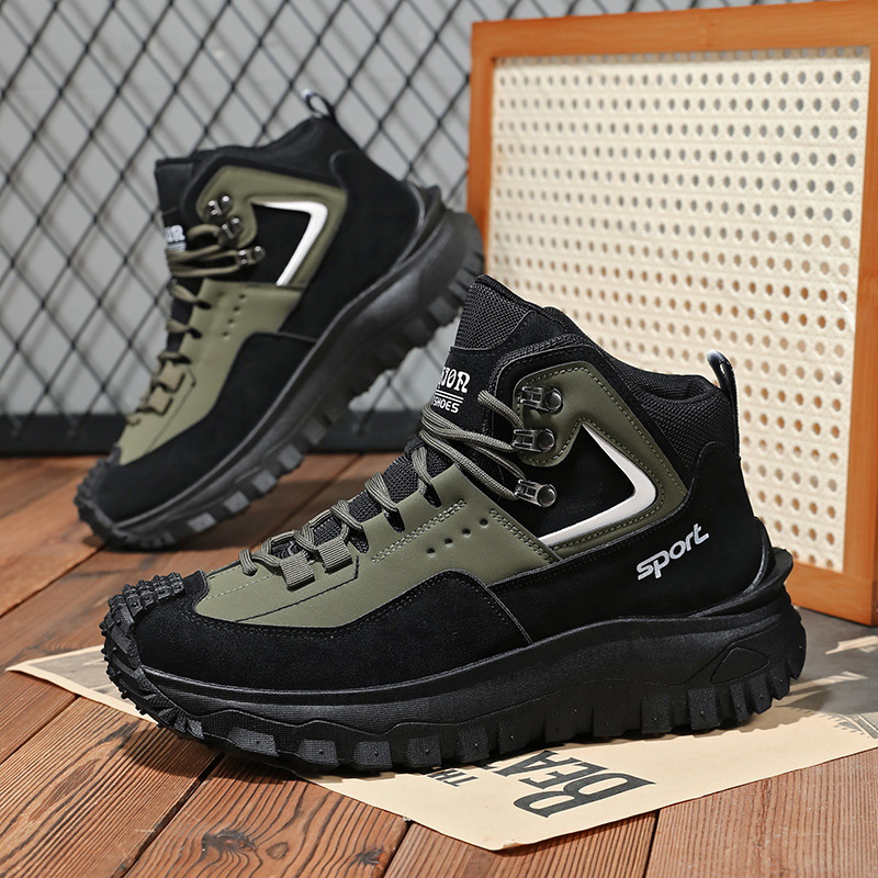 Men's Wide Width Hiking Shoes  - Sewing Garment ulasan dan harga