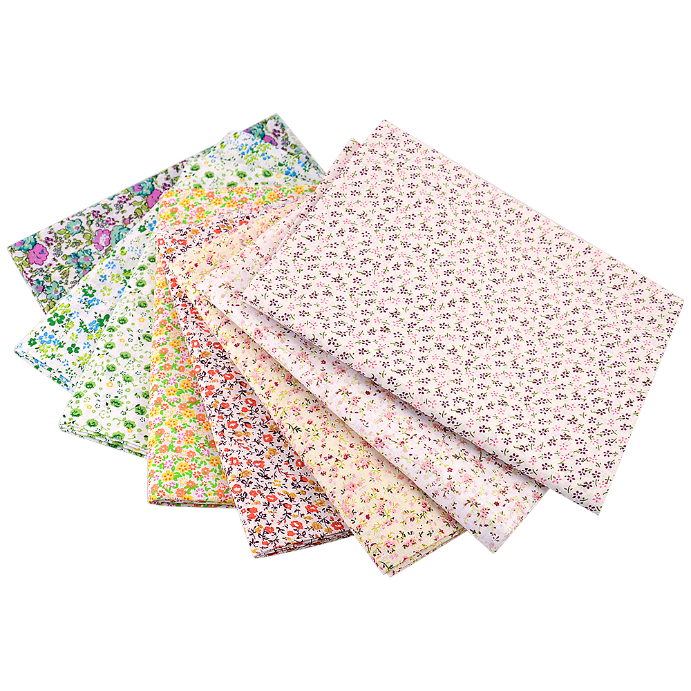 Teramila Small Flower Green Pl - Sewing Textile Art ulasan dan harga