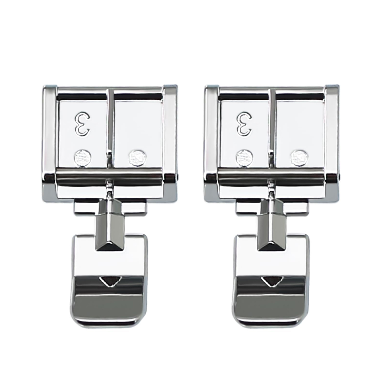 2Pcs #006905008 Zipper Presser - Zipper Foot Presser ulasan dan harga