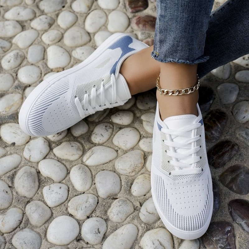 Women Casual Sneakers Woven Lo - Sewing Garment ulasan dan harga