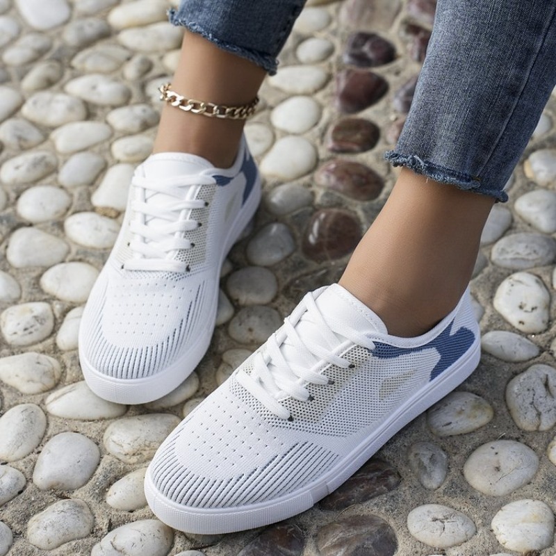 Women Casual Sneakers Woven Lo - Sewing Garment ulasan dan harga