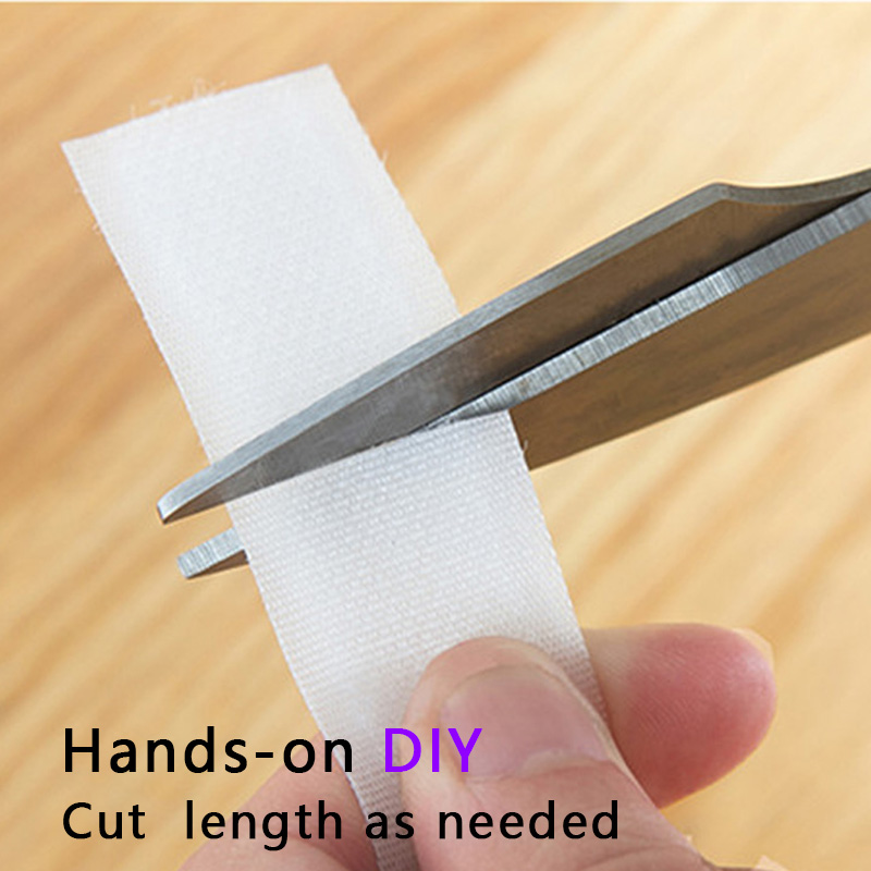 5 Meter Nylon Hook and Loop Ta - Velcro Sew On ulasan dan harga