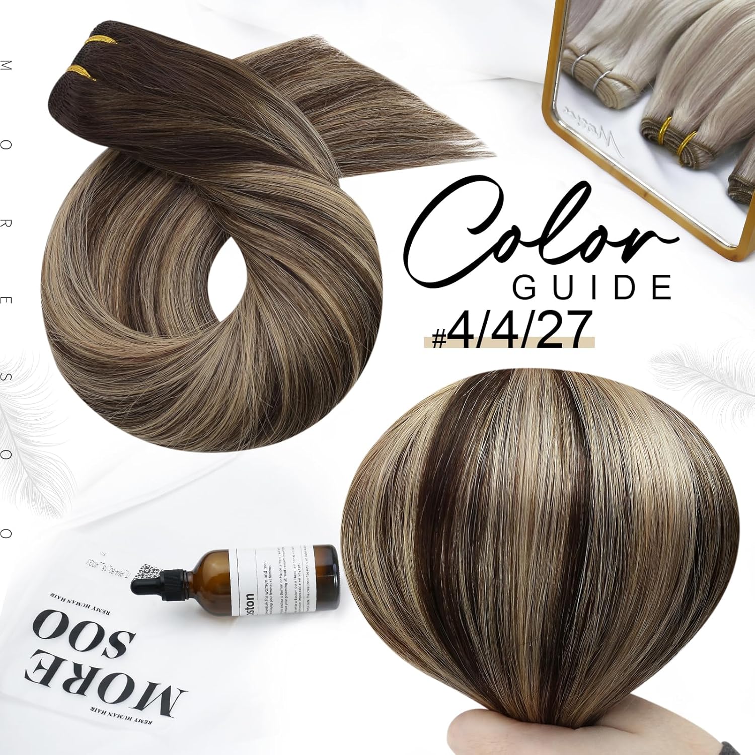 Moresoo Hair Bundles Real Huma - Sewing Lab ulasan dan harga
