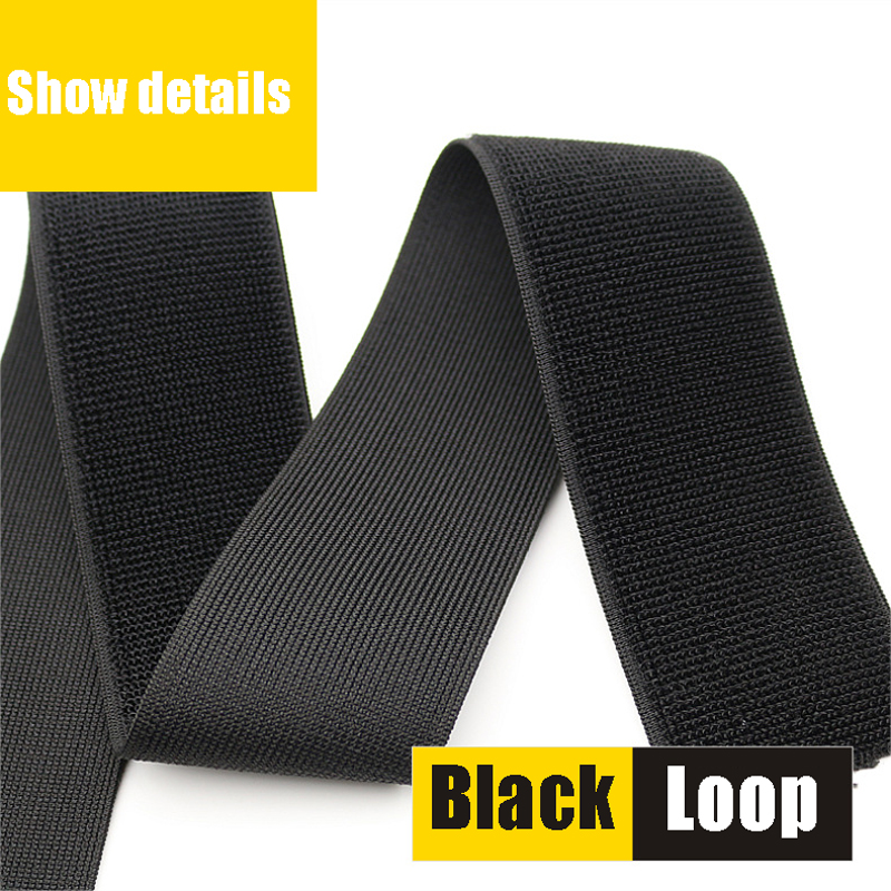 1Meter Elastic Hook and Loop F - Velcro Sew On ulasan dan harga