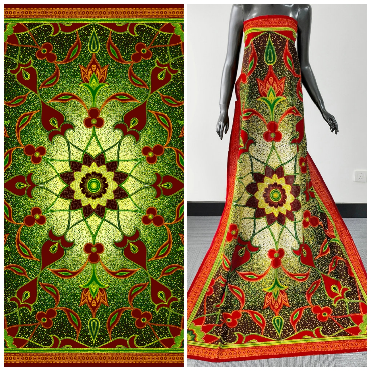 New super java wax print fabri - Sewing Indonesia ulasan dan harga