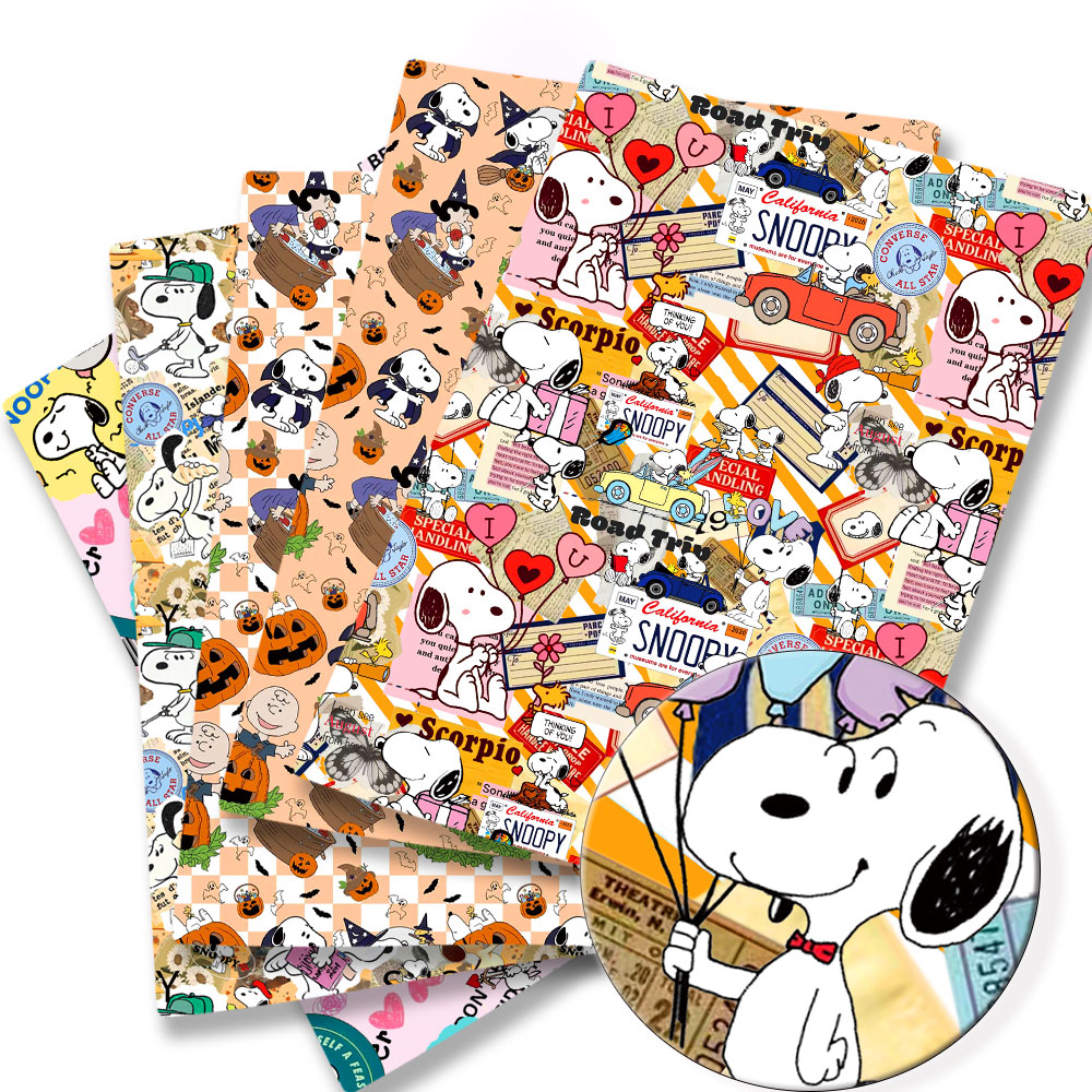 TAKARA TOMY Snoopy fabric140x5 - Sewing In Textile ulasan dan harga
