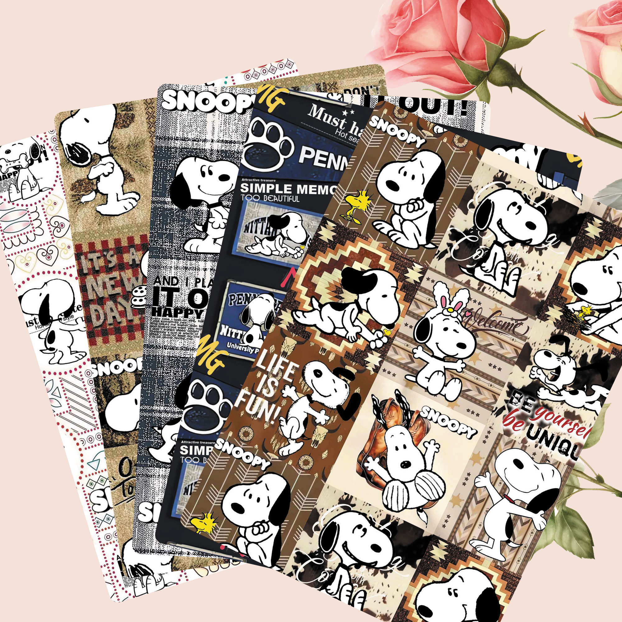 TAKARA TOMY Snoopy fabric140x5 - Sewing In Textile ulasan dan harga