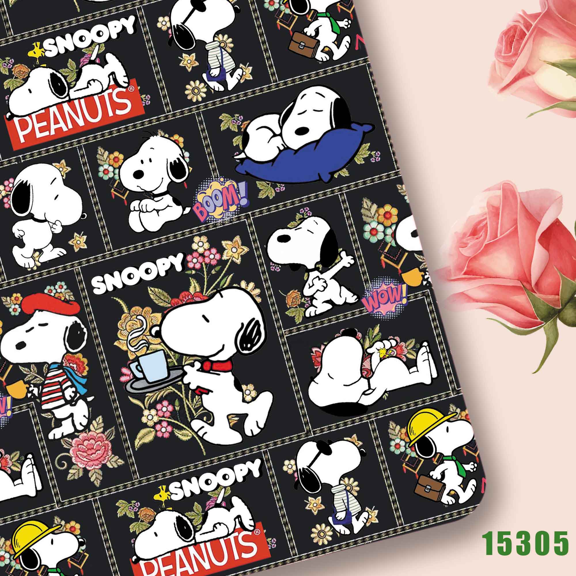 TAKARA TOMY Snoopy fabric140x5 - Sewing In Textile ulasan dan harga