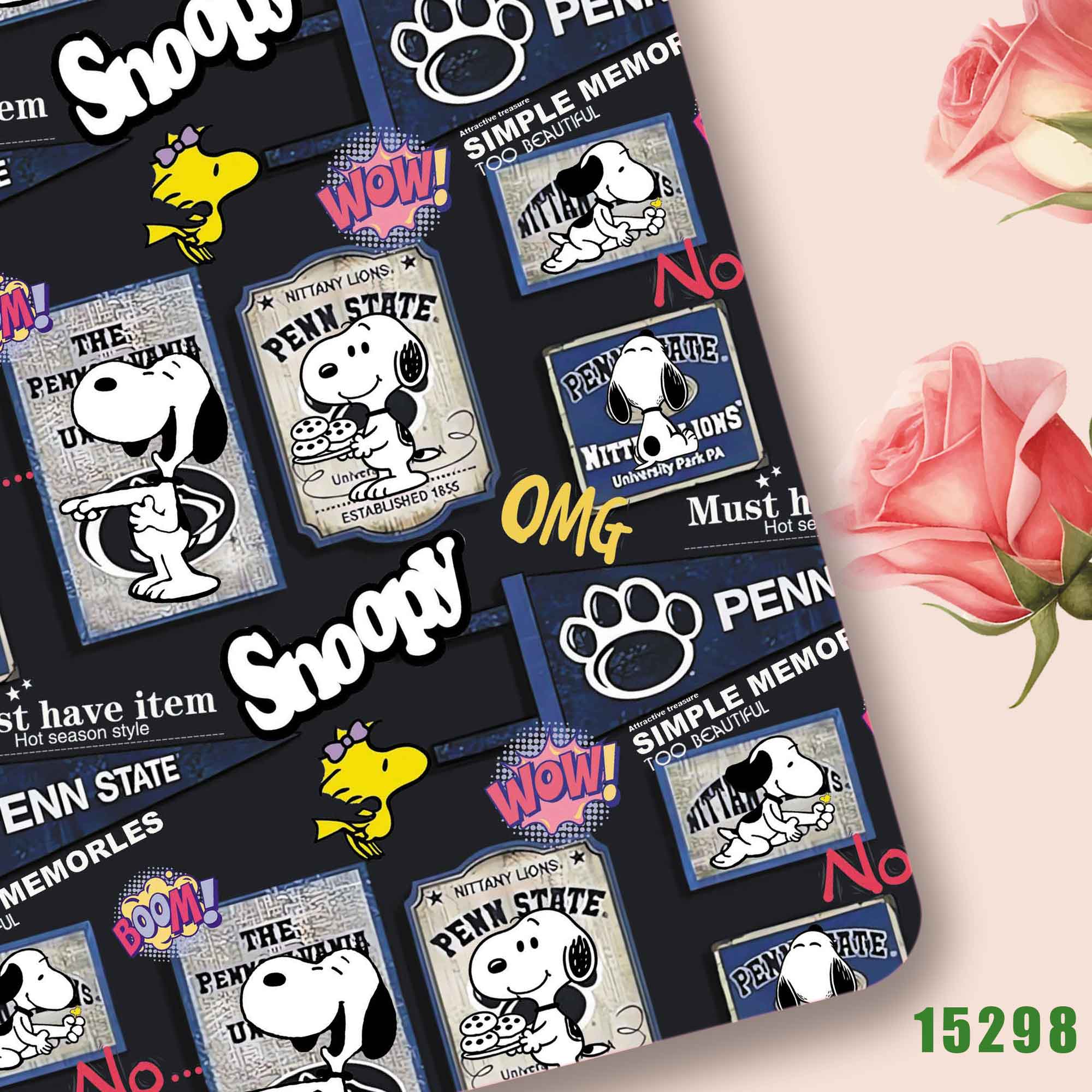 TAKARA TOMY Snoopy fabric140x5 - Sewing In Textile ulasan dan harga