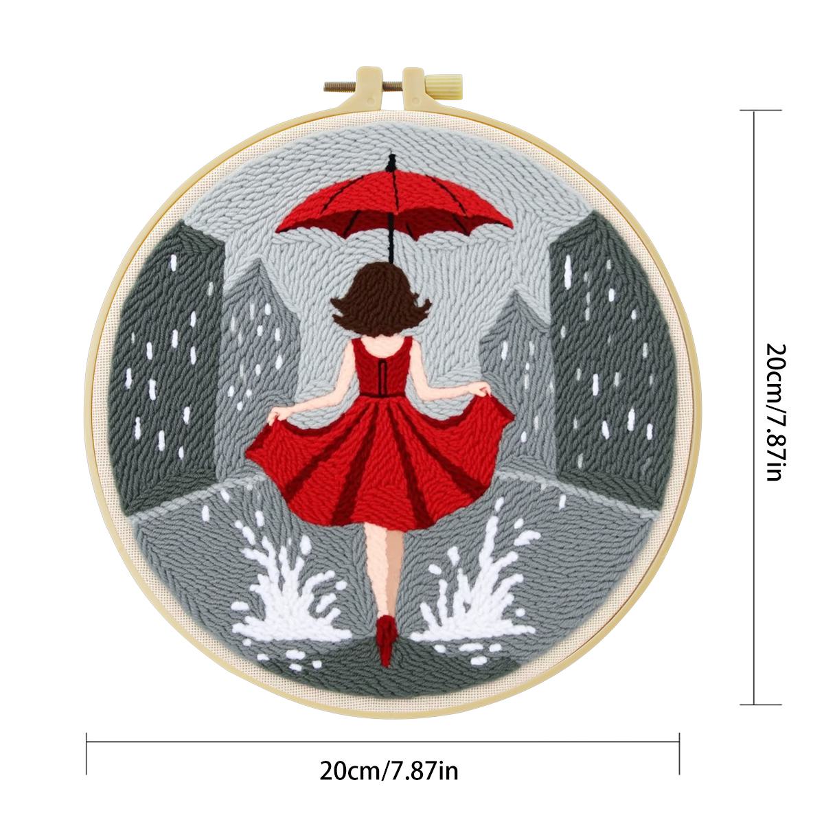 20X20CM/7.87inch female punch  - Sewing Textile Art ulasan dan harga