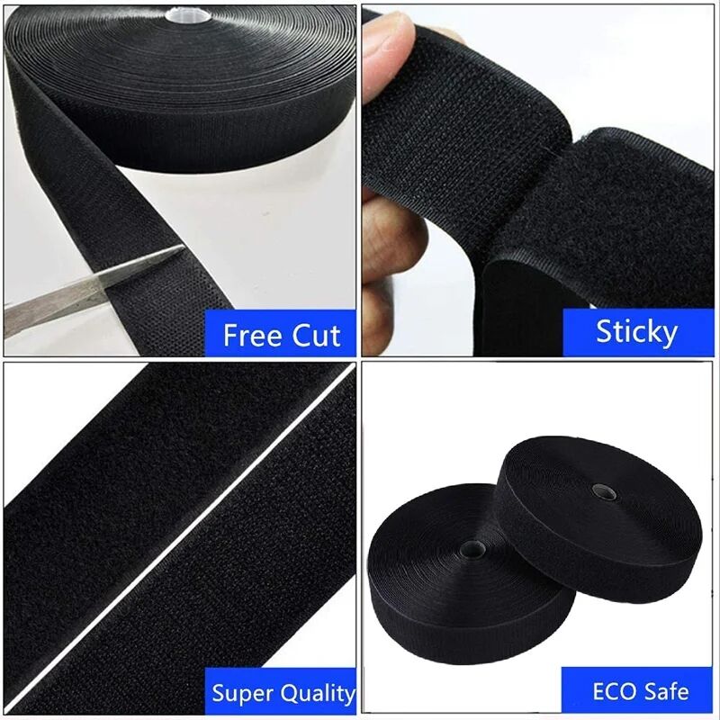 1/5Meter 50mm Wide Sew on Hook - Velcro Sew On ulasan dan harga