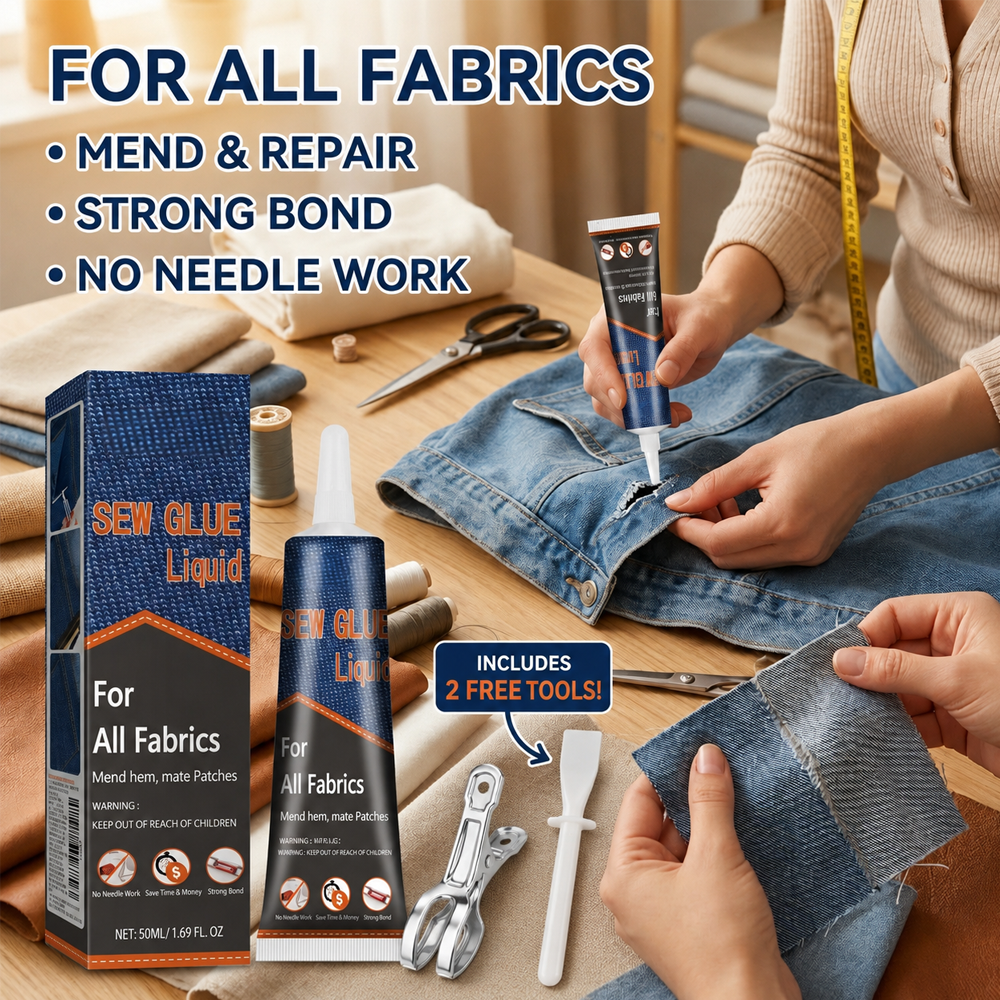 50ml Fabric Sewing Glue Fast D - Sewing Repair ulasan dan harga