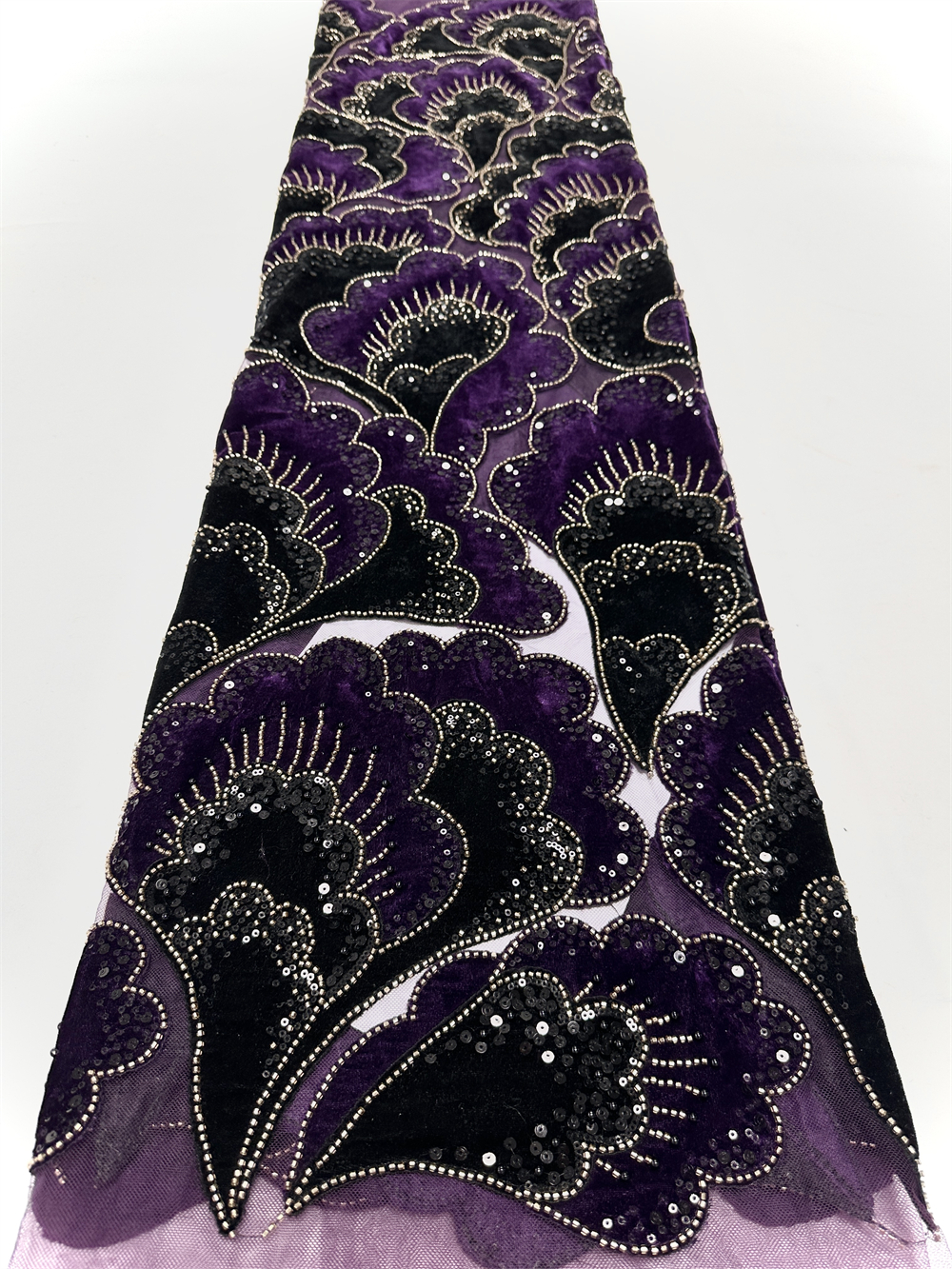 New African Velvet Lace Fabric - Sewing Velvet Fabric ulasan dan harga
