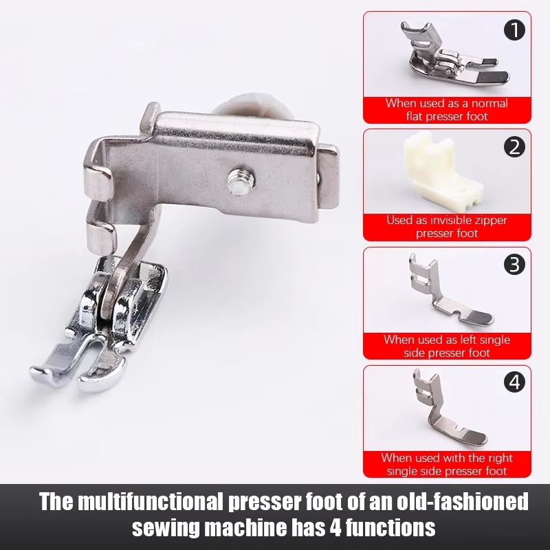 1PC Old Style Foot Sewing Mach - Zipper Foot Presser ulasan dan harga