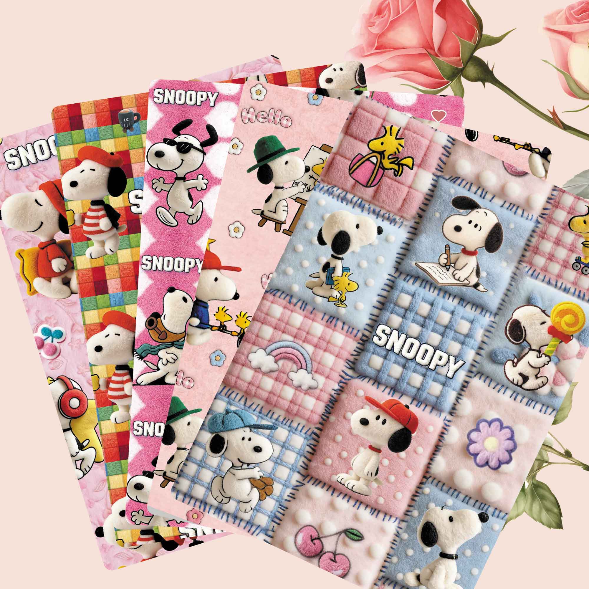 TAKARA TOMY Snoopy fabric140CM - Sewing In Textile ulasan dan harga