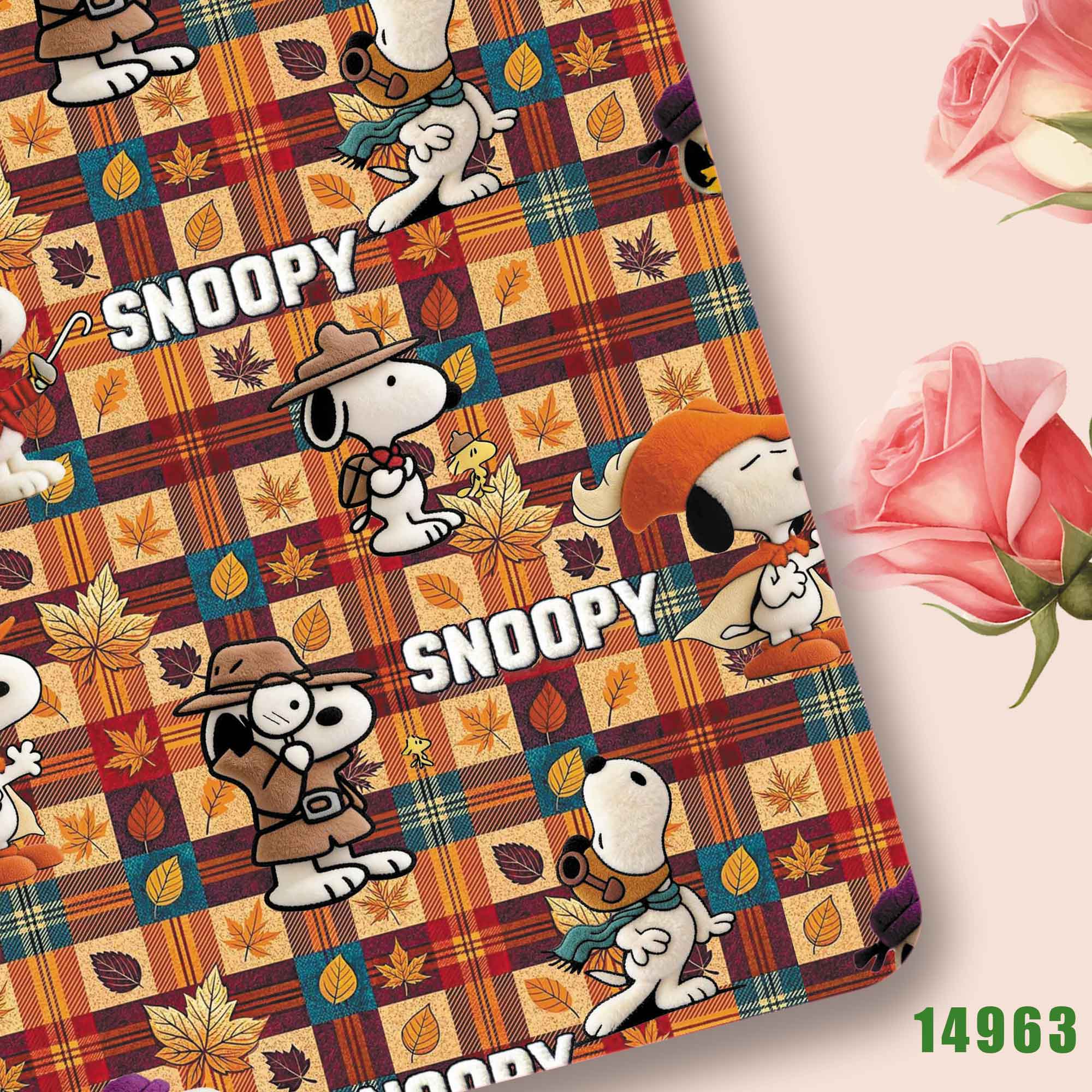 TAKARA TOMY Snoopy fabric140CM - Sewing In Textile ulasan dan harga