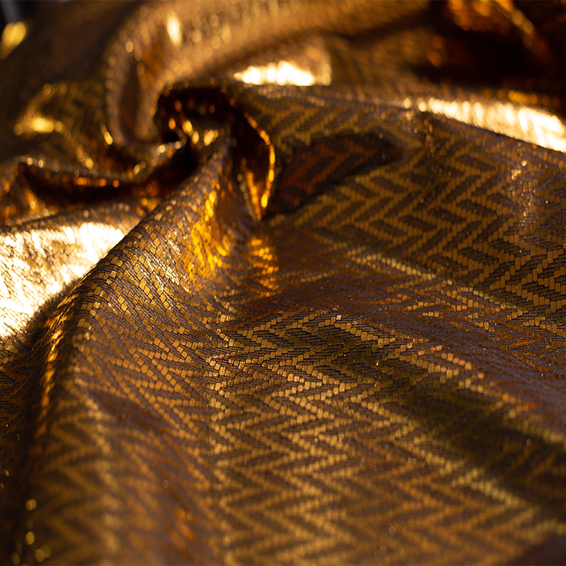 Gold Leather Fabric Diamond Te - Sewing Textile Art ulasan dan harga