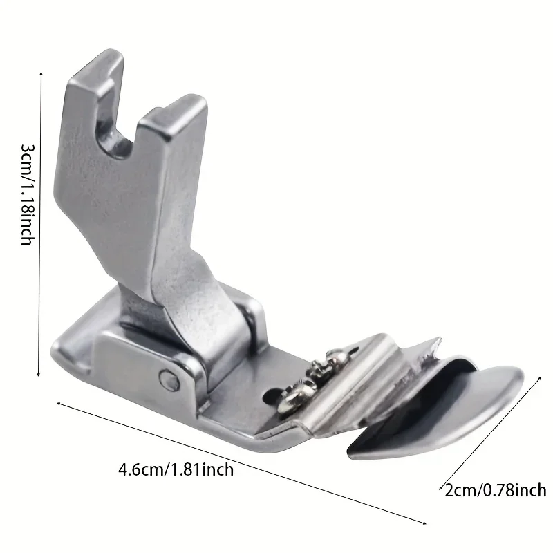 Adjustable No-Iron Hemmer Foot - Sewing Machine Fabric ulasan dan harga