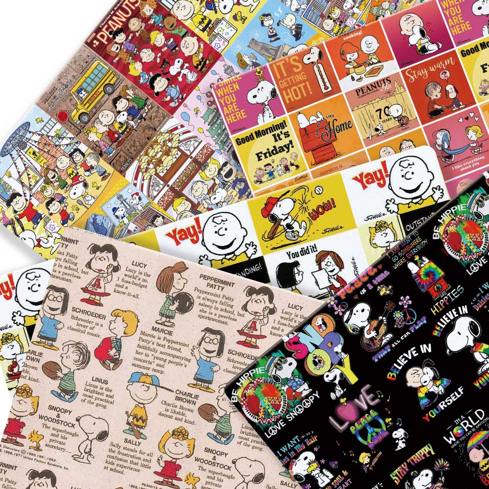 TAKARA TOMY Snoopy fabric140x5 - Sewing In Textile ulasan dan harga