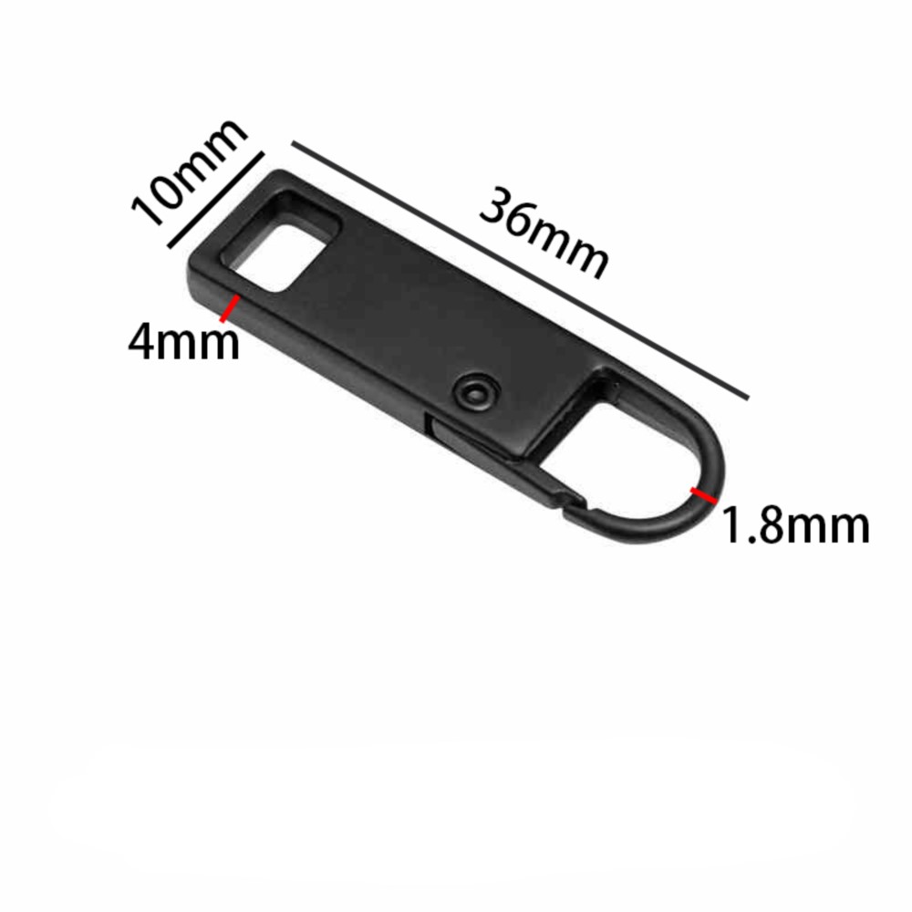 10Pcs Zipper Slider Puller Ins - Sewing Repair ulasan dan harga