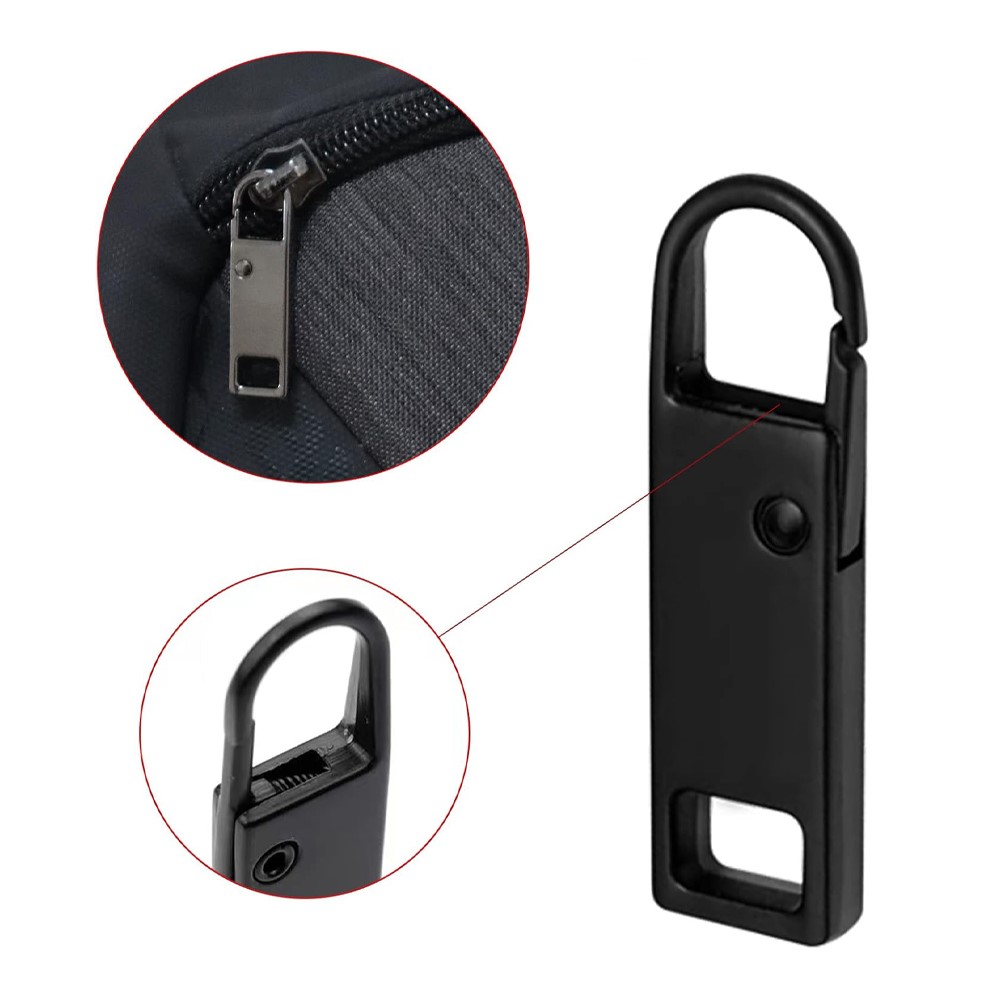 10Pcs Zipper Slider Puller Ins - Sewing Repair ulasan dan harga
