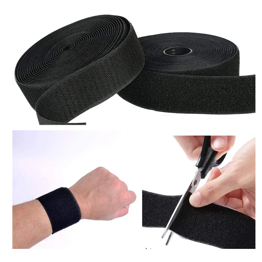 5Meter Sew on Hook And Loop Ta - Velcro Sew On ulasan dan harga