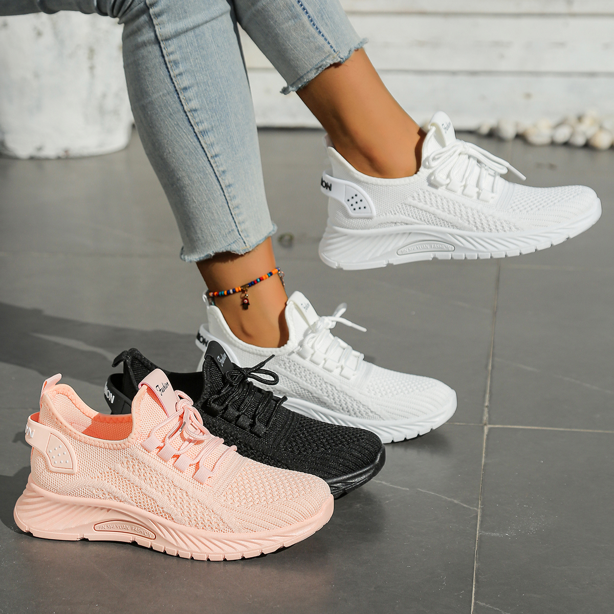 Women shoes casual sneaker fal - Sewing Garment ulasan dan harga