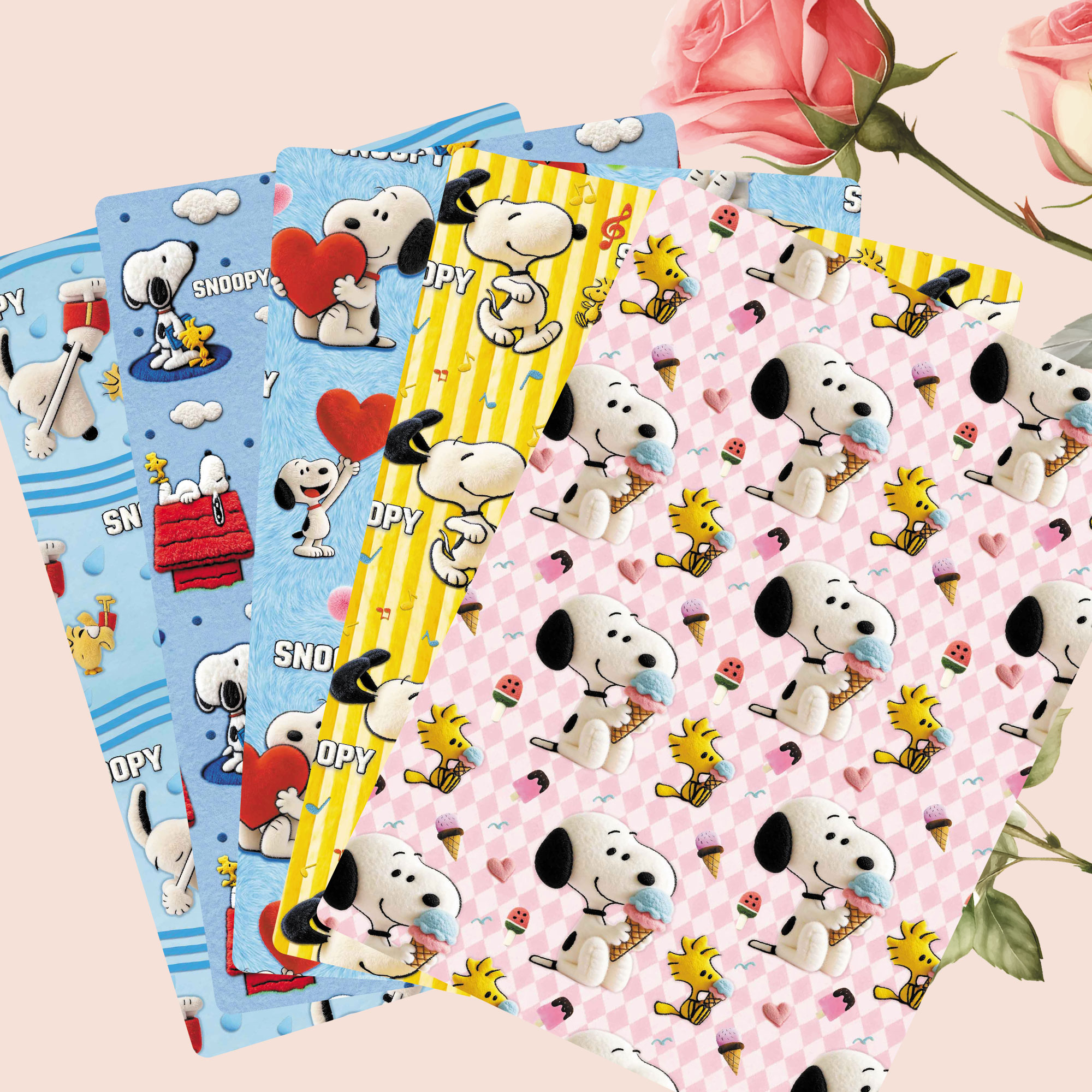TAKARA TOMY Snoopy fabric140CM - Sewing In Textile ulasan dan harga
