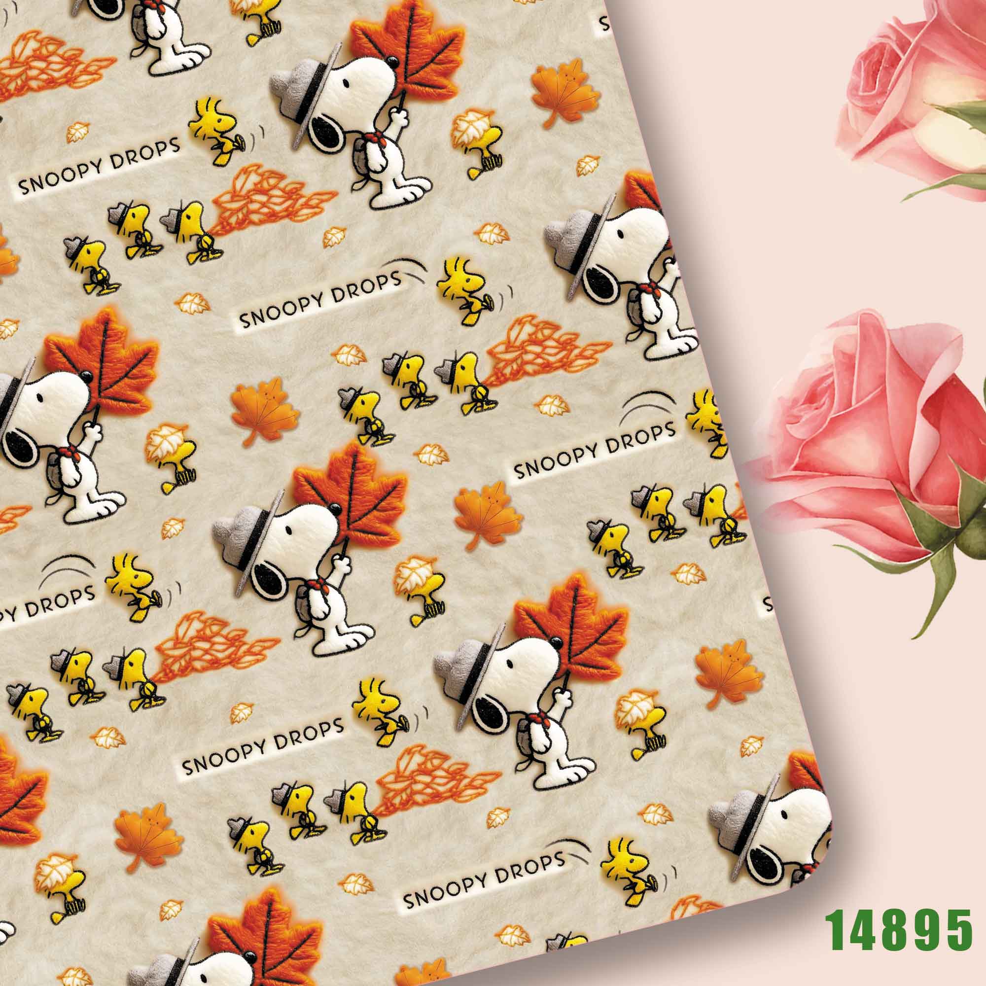 TAKARA TOMY Snoopy fabric140CM - Sewing In Textile ulasan dan harga