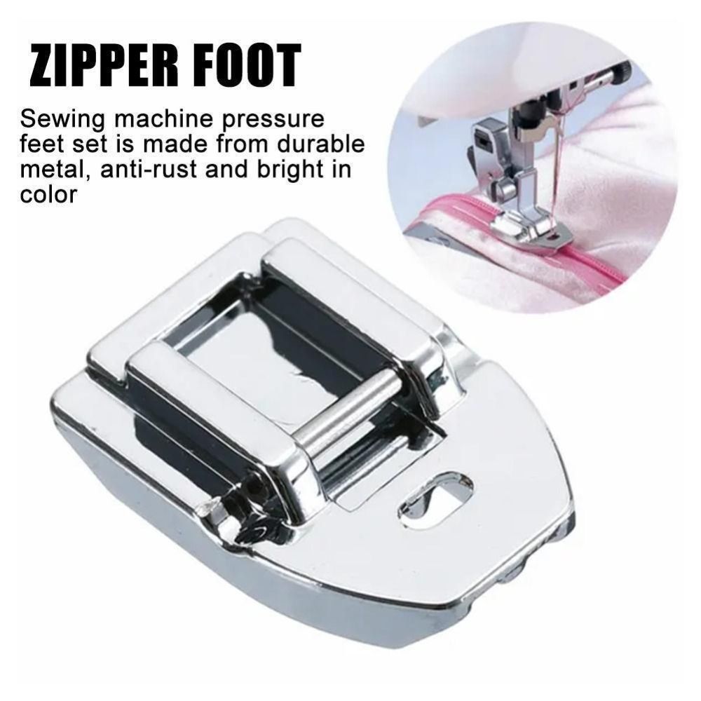 Zinc Alloy Invisible Zipper Fo - Zipper Foot Presser ulasan dan harga