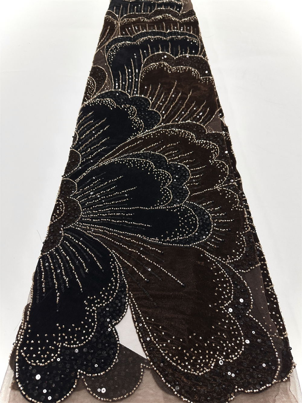 New African Velvet Lace Fabric - Sewing Velvet Fabric ulasan dan harga