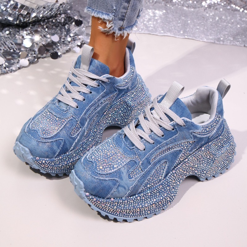 Fashion Rhinestone Women's Chu - Sewing Garment ulasan dan harga