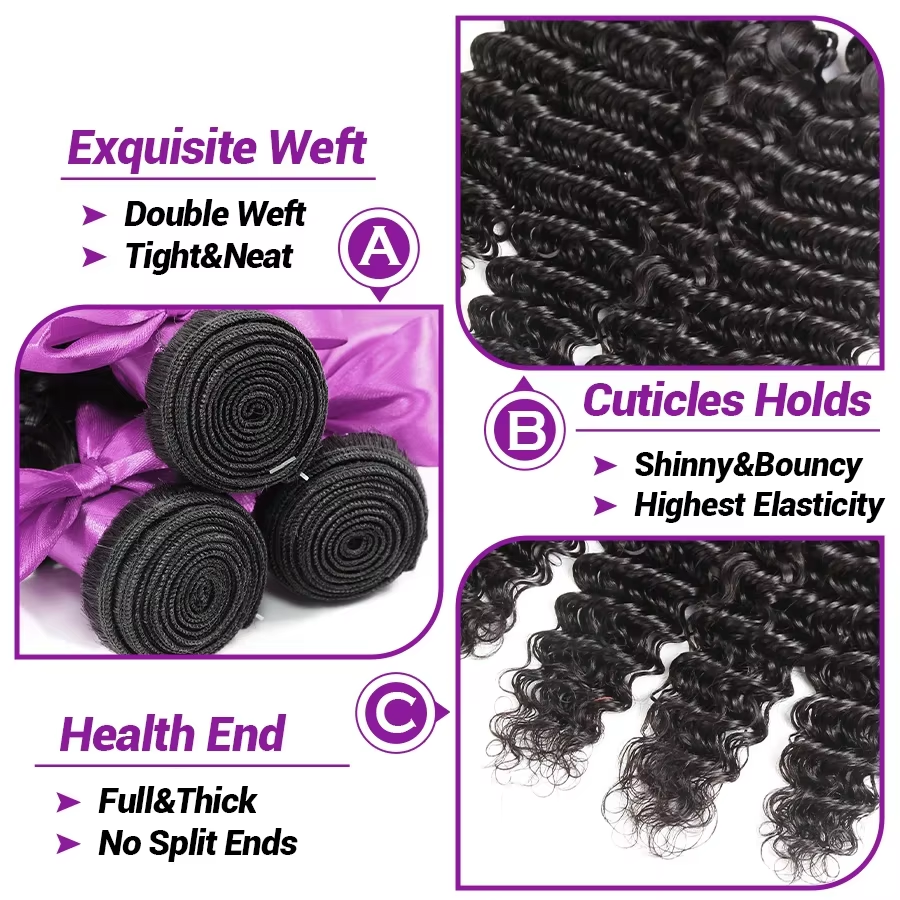 28 30 inch Deep Wave Brazilian - Sewing Lab ulasan dan harga