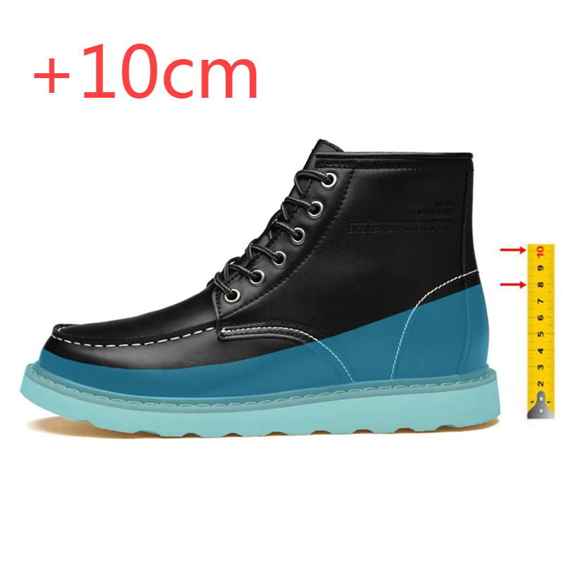 2025 Men Boots Elevator Shoes  - Sewing Latex ulasan dan harga