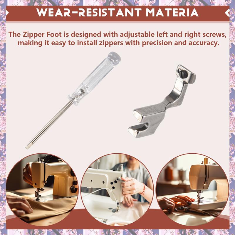 2025 Trend Adjustable Invisibl - Zipper Foot Presser ulasan dan harga
