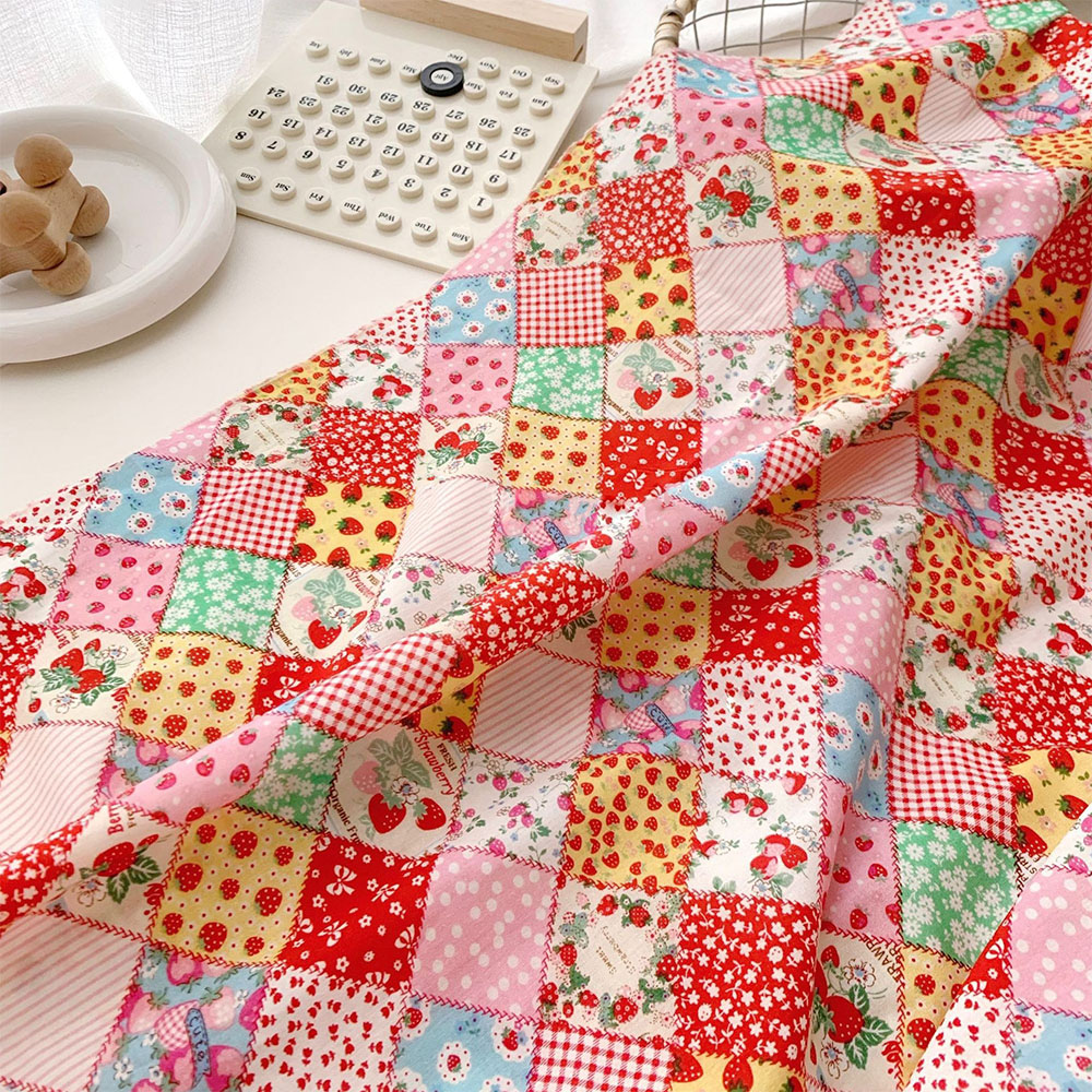 145x50cm 100% Cotton Fabric Ha - Sewing In Textile ulasan dan harga