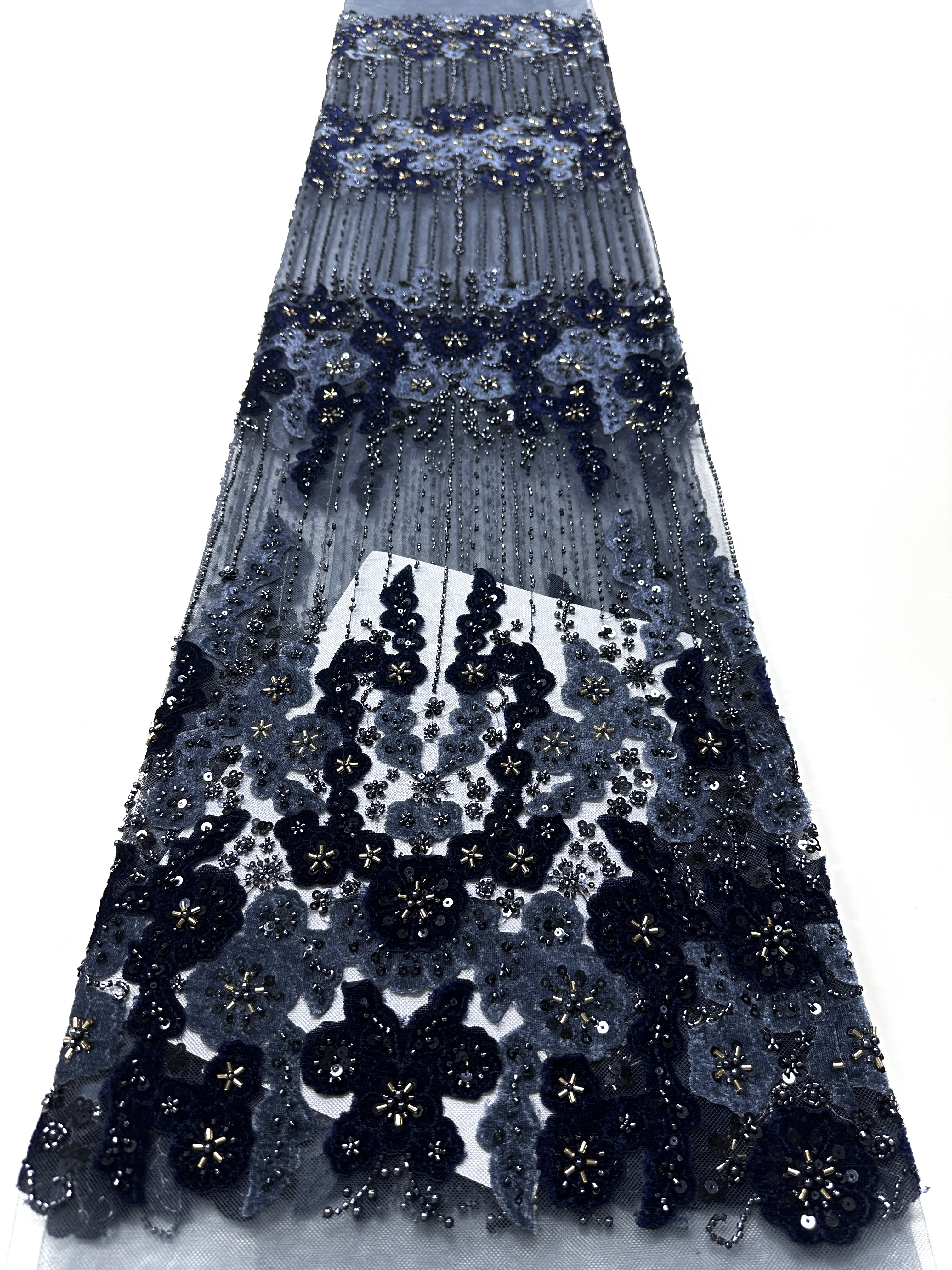 2025 New Design Luxury French  - Sewing Velvet Fabric ulasan dan harga
