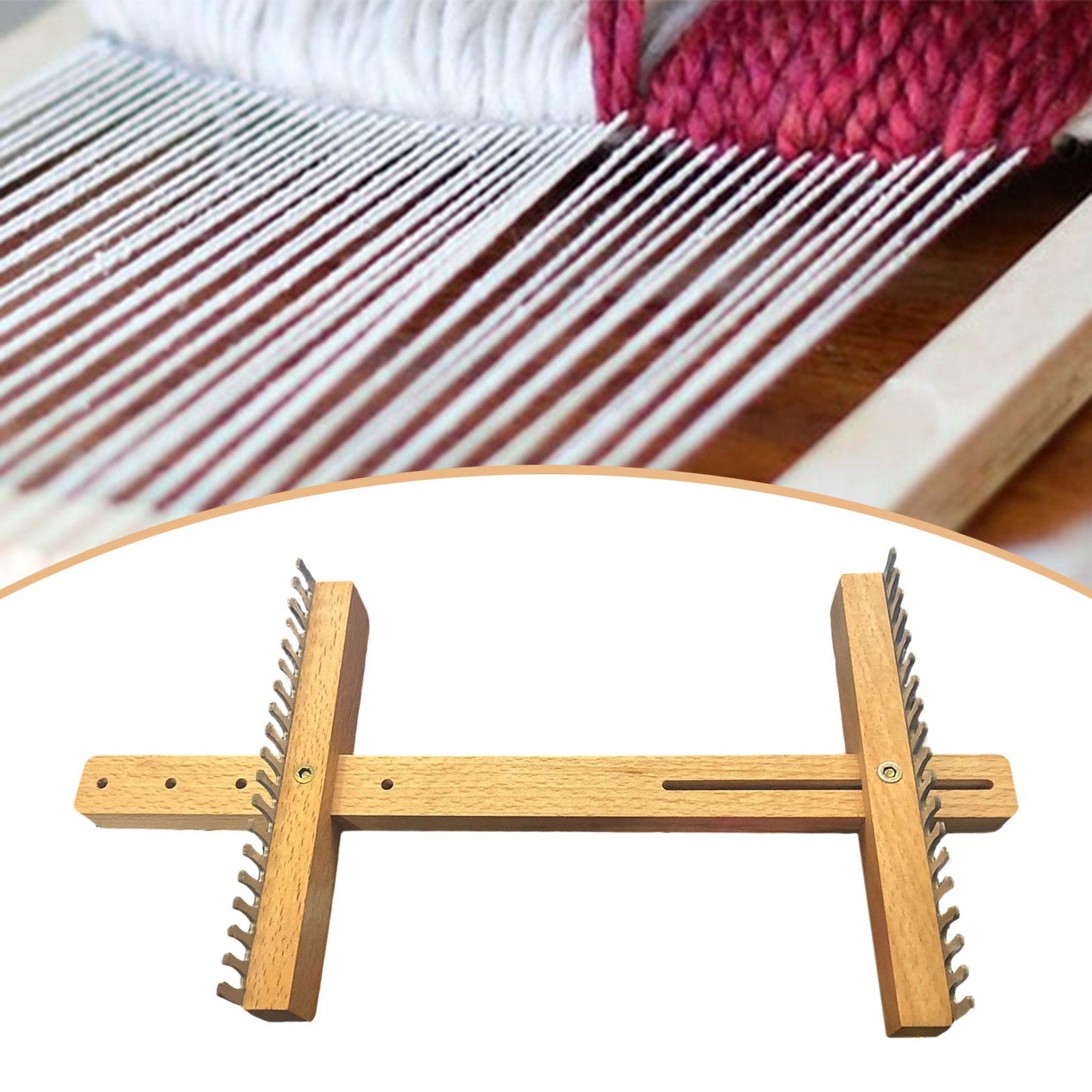 Adjustable Wooden Loom Weaving - Sewing In Textile ulasan dan harga