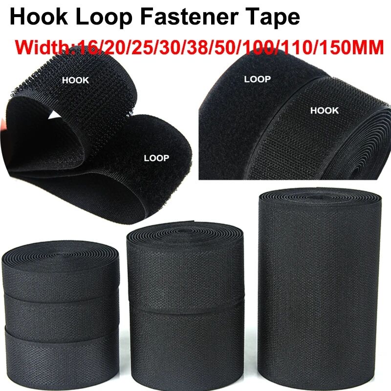 1/5Meter Sew on Hook and Loop  - Velcro Sew On ulasan dan harga