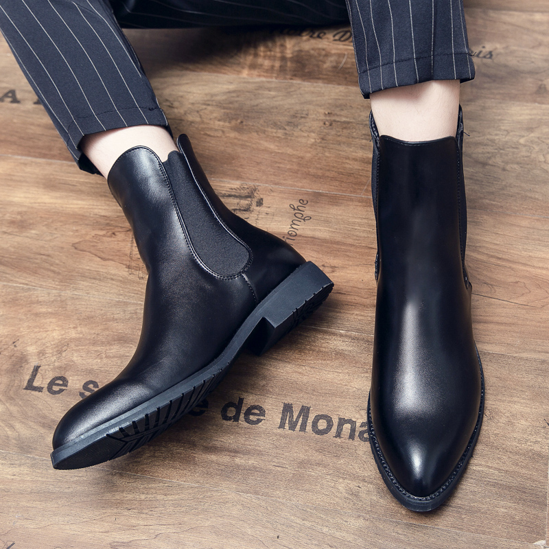 Luxury British Leather Pointed - Sewing Latex ulasan dan harga
