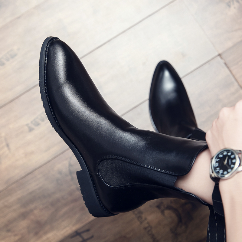 Luxury British Leather Pointed - Sewing Latex ulasan dan harga