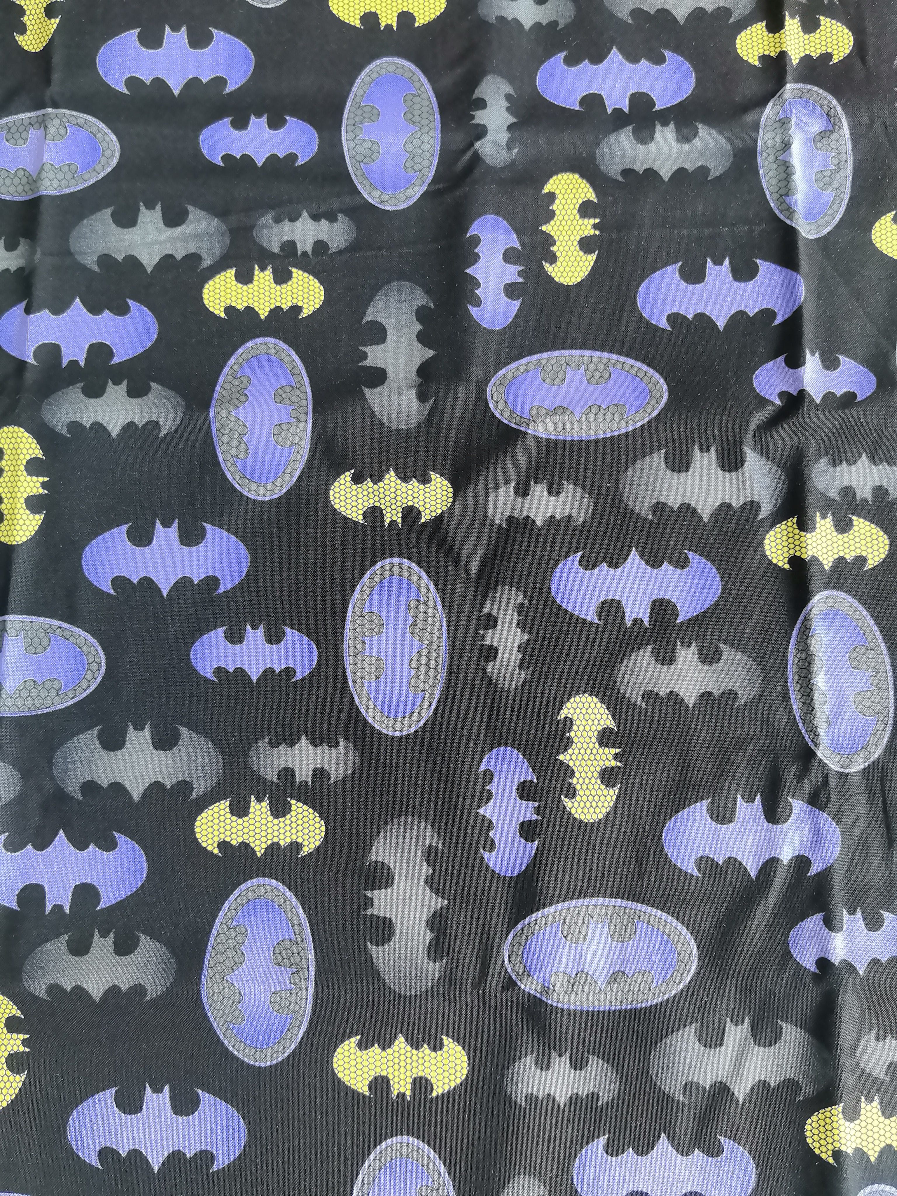 140cm Width Cartoon Batman Log - Sewing In Textile ulasan dan harga