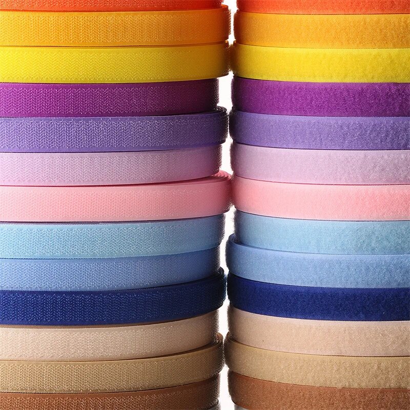 5Meter/Pair Colorful Non-adhes - Velcro Sew On ulasan dan harga