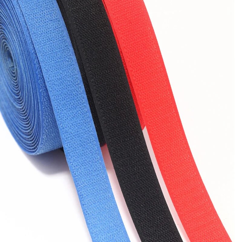 5Meter/Pair Colorful Non-adhes - Velcro Sew On ulasan dan harga