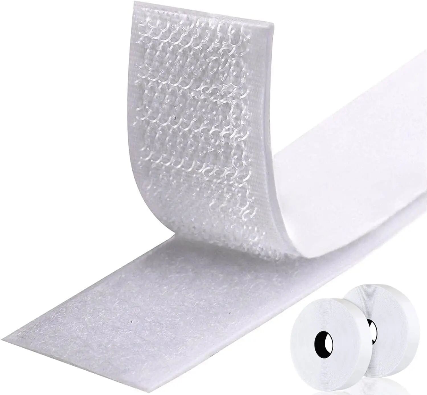 20-50mm White 1/3/5/10Meter St - Velcro Sew On ulasan dan harga