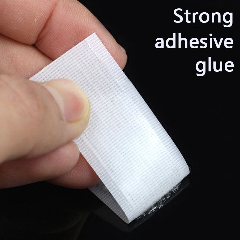 20-50mm White 1/3/5/10Meter St - Velcro Sew On ulasan dan harga