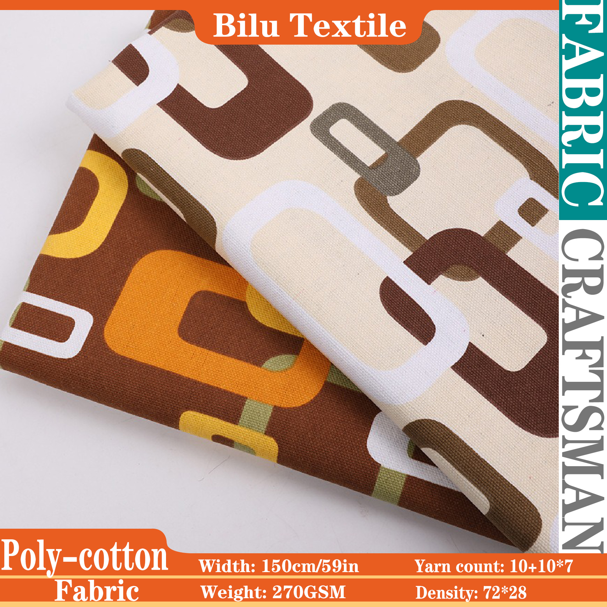 Poly-Cotton Canvas Fabric - De - Sewing In Textile ulasan dan harga